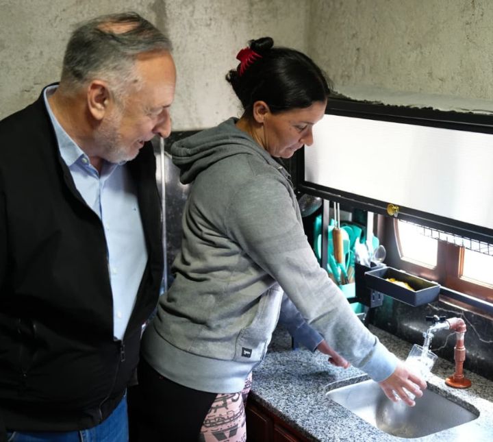 INFRAESTRUCTURA PARA LA VIDA DIGNA: 72 FAMILIAS DE LOS CHALESES AHORA CUENTAN CON AGUA POTABLE